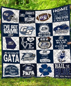 Georgia Southern Eagles LC5 Quilt Blanket - Support the Georgia Southern Eagles in style with this cozy quilt blanket.