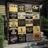 Georgia Tech Yellow Jackets Quilt Bedding Set with Sporty Look