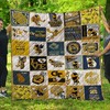 Georgia Tech Yellow Jackets Sn Gtyj Quilt Bedding Set with Sporty Look