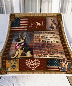 German Shepherd Premium Comfy Sofa Throw Blanket - For Loyal and Loving Dog Owners