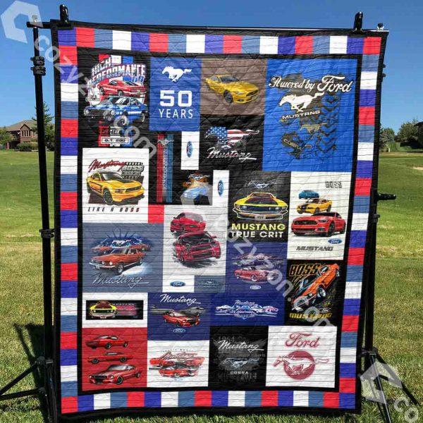 Get A Mustang Now Blanket BN14 with Quilt Blanket