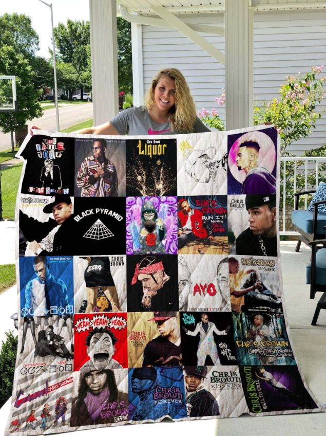 Get Cozy With Chris Brown Throws Quilt Bedding Set