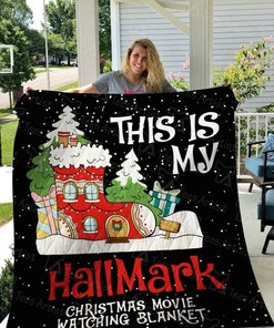 Get Festive With This Boot House Hallmark Christmas Collection Quilt Blanket