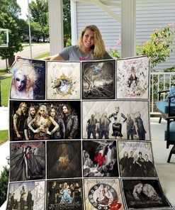 Get In The Moment With In This Moment Quilt Blanket