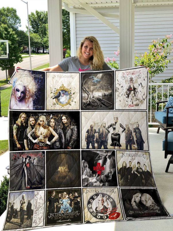 Get In The Moment With In This Moment Quilt Blanket