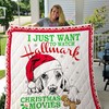 Get Into The Christmas Spirit With This Hallmark Collection Quilt Blanket For Dog Lovers