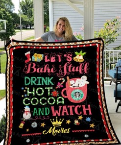 Get Into The Holiday Spirit With Hot Cocoa And Hallmark Christmas Movies Quilt Blanket