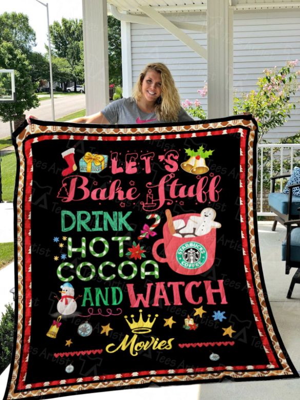 Get Into The Holiday Spirit With Hot Cocoa And Hallmark Christmas Movies Quilt Blanket