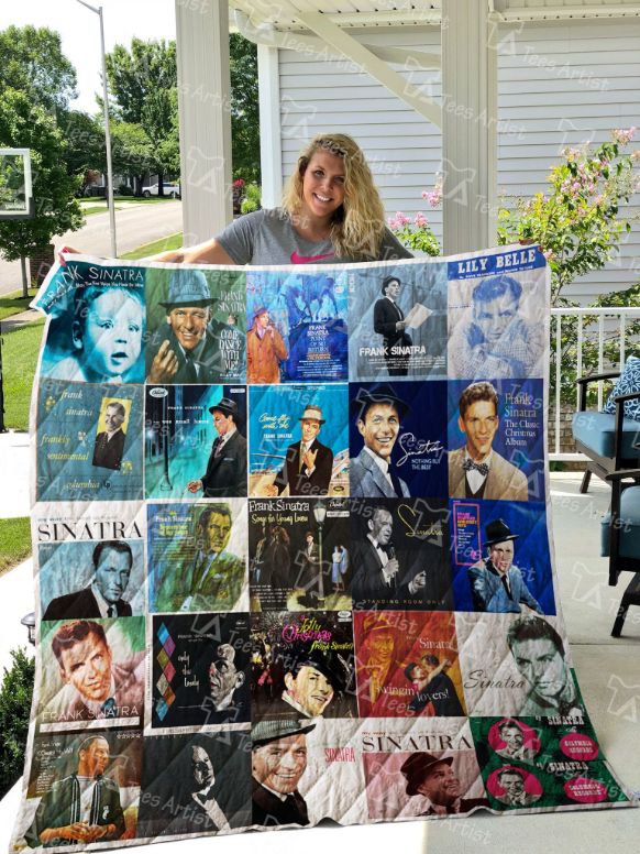 Get Nostalgic With Frank Sinatra Retro Signed Quilt Blanket