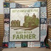 Get Plowed by a Pro Sleep with a Farmer Quilt Blanket - Perfect for Country Lovers
