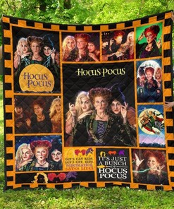 Get Ready For Halloween With This Hocus Pocus Halloween Quilt Blanket Gift NH08