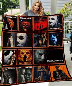 Get Ready To Be Spooked With The Michael Myers Halloween Movie Quilt N1706