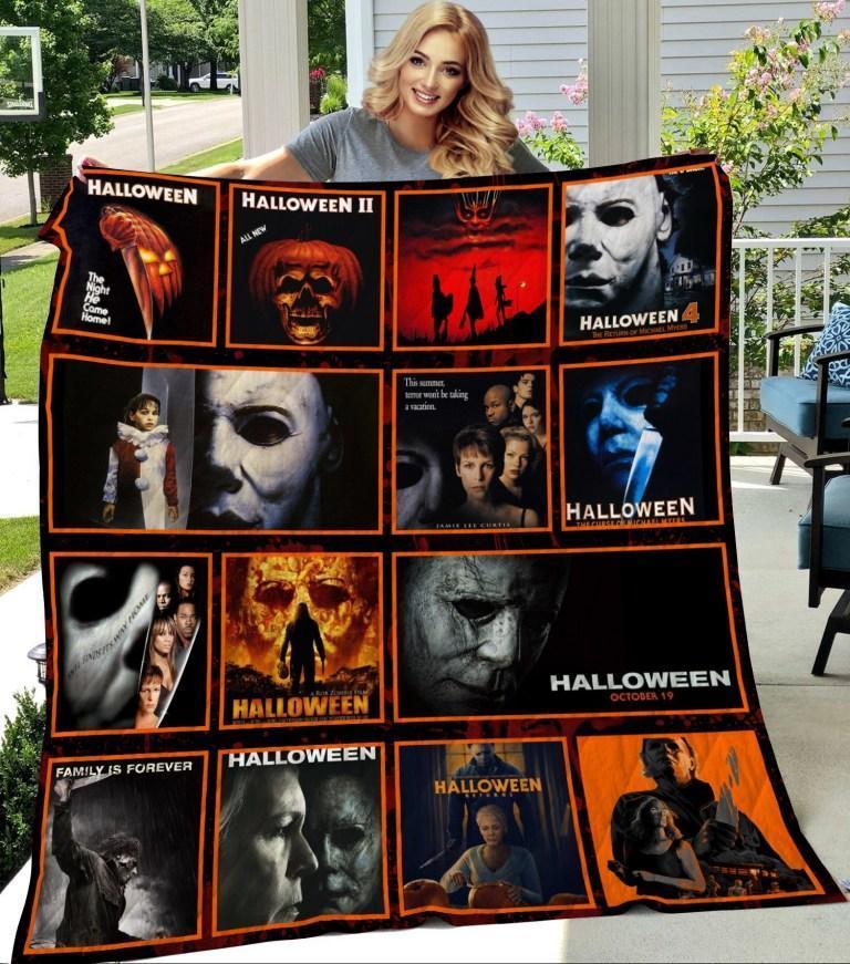 Get Ready To Be Spooked With The Michael Myers Halloween Movie Quilt N1706