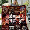 Get Spooked With Horror Faces Halloween Quilt 3D Print Friends Horror Halloween Quilt Decor Home Blanket
