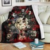 Get Spooked With This Jason Voorhees Fleece Blanket Halloween Horror Scary Movie Quilt Blanket