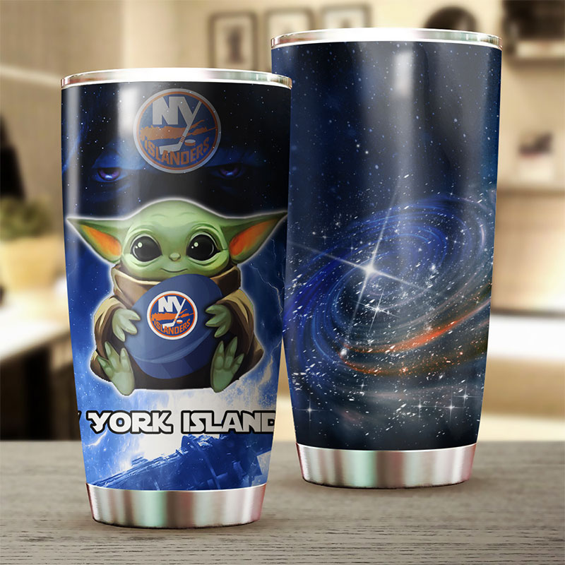 Get This Cute Baby Yoda NHL Tumbler for Your New York Islanders Collection - Image 2