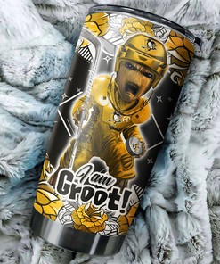 Get This I Am Groot Pittsburgh Penguins NHL Tumbler for Your Collection