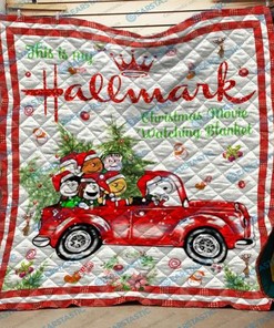 Get Your Hallmark Christmas Spirit On With This My Hallmark Christmas Blanket V0512