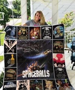 Get Your Own Spaceballs Collection Quilt Blanket Ver2 for Sci-Fi Fans
