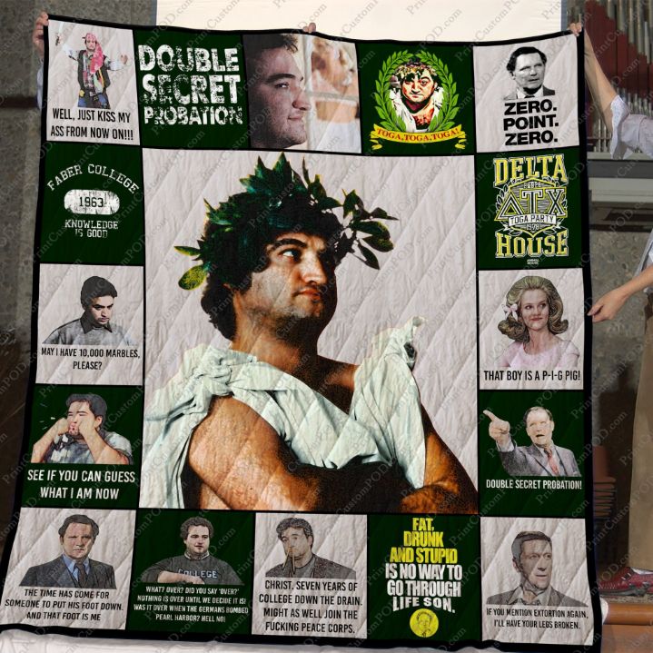 Get Your Toga On With National Lampoon's Animal House Quilt Bedding Set