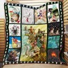 Ghibli Soul Japanese Animation Bedding Set with Quilt Blanket