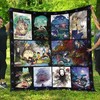 Ghibli Studio Anime Quilt Bedding Set for Fans - Ideal for Your Bedroom or Living Room
