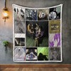 Ghost Album Vintage Quilt Blanket for Rock Music Fans