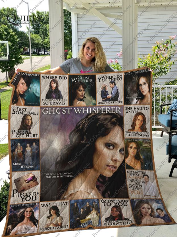 Ghost Whisperer Quotes Collection Fleece Blanket