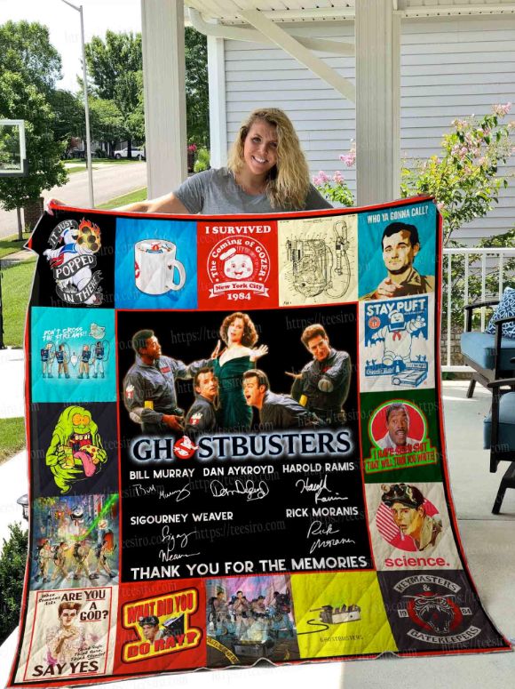 Ghostbusters Collection Quilt Blanket for Movie Fans