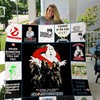 Ghostbusters Don't Cross The Streams Quilt Blanket for Fans of the Classic Comedy