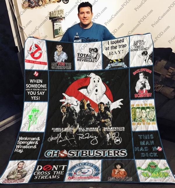 Ghostbusters Fan Quilt Bedding Set for Movie Lovers