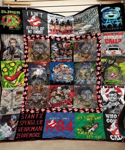 Ghostbusters Fans Must-Have Vintage Quilt Blanket