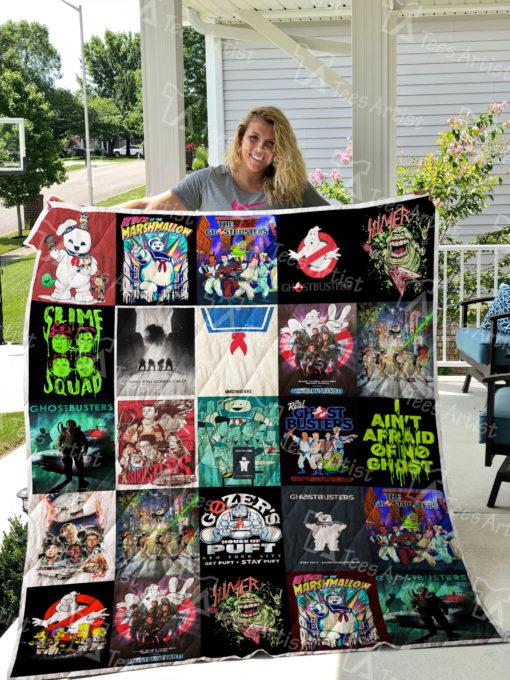 Ghostbusters Quilt Blanket 0399 for Fans of Ghostbusters