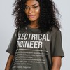 Gifts for Electrical Engineer: Unisex Noun Engineering Tee