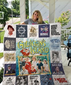 Gilligan's Island 3 Hour Tour Quilt Bedding Set for Fans
