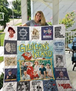 Gilligan's Island American Sitcom Quilt Bedding Set for Fans