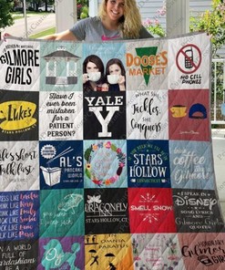 Gilmore Girl Quilt Blanket for Fans of the TV Series