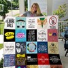 Gilmore Girls Inspired Sayings Quilt Blanket