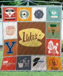 Gilmore Girls Lover's Luke's Quilt Bedding Set