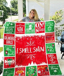 Gilmore Girls Xmas Quilt Bedding Set 0977 for TV Show Fans and The Holiday Spirit