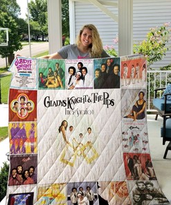 Gladys Knight And The Pips Collection Quilt Bedding Set for Music Enthusiasts