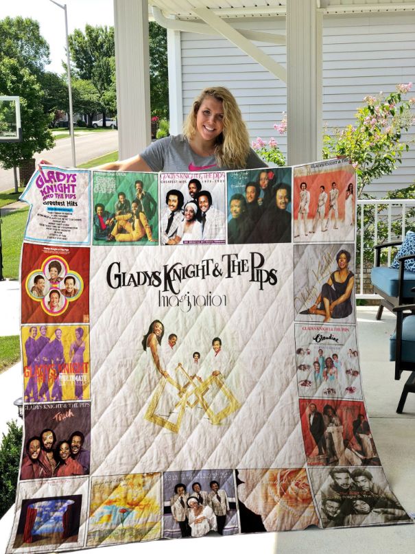 Gladys Knight And The Pips Collection Quilt Bedding Set for Music Enthusiasts