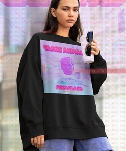 Glass Animals Album Sweatshirt | Glass Animals Retro 90s Tees, Viral Sweater, Heatwave Merch for Fans
