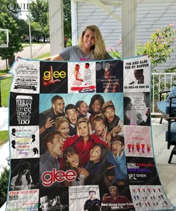 Glee Fans Collection Quilt Blanket with Iconic Quote and Comfortable Material