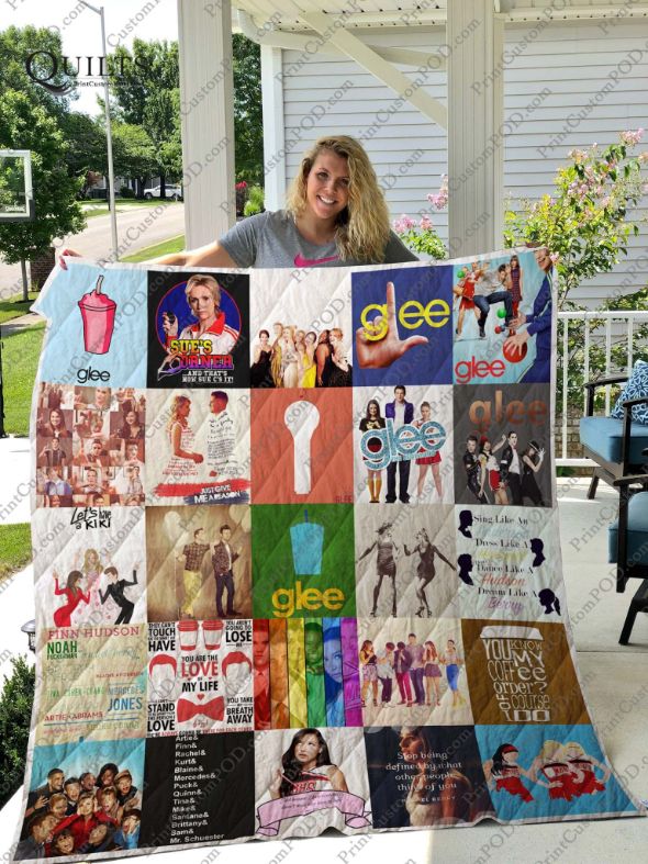 Glee Retro Collection Quilt Bedding Set, Great for Fans of the Show