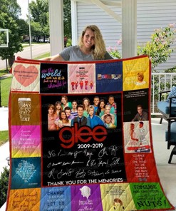 Glee Tv Series 2009 2019 Collection Musical Inspired Quilt Bedding Set