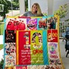 Glee Years Of Glee 2009-2019 Quilt Blanket Bed Set for Fans