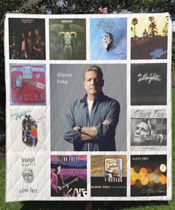 Glenn Frey Live Quilt Blanket for Music Fans