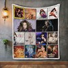 Gloria Trevi Album Quilt Blanket - Personalized Gift for Music Fans
