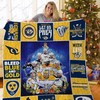 Gnashville Predators Christmas Quilt Bedding Set - Best Holiday Gift for Predators Fans